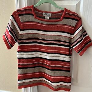 Style and co collection petite short sleeve top